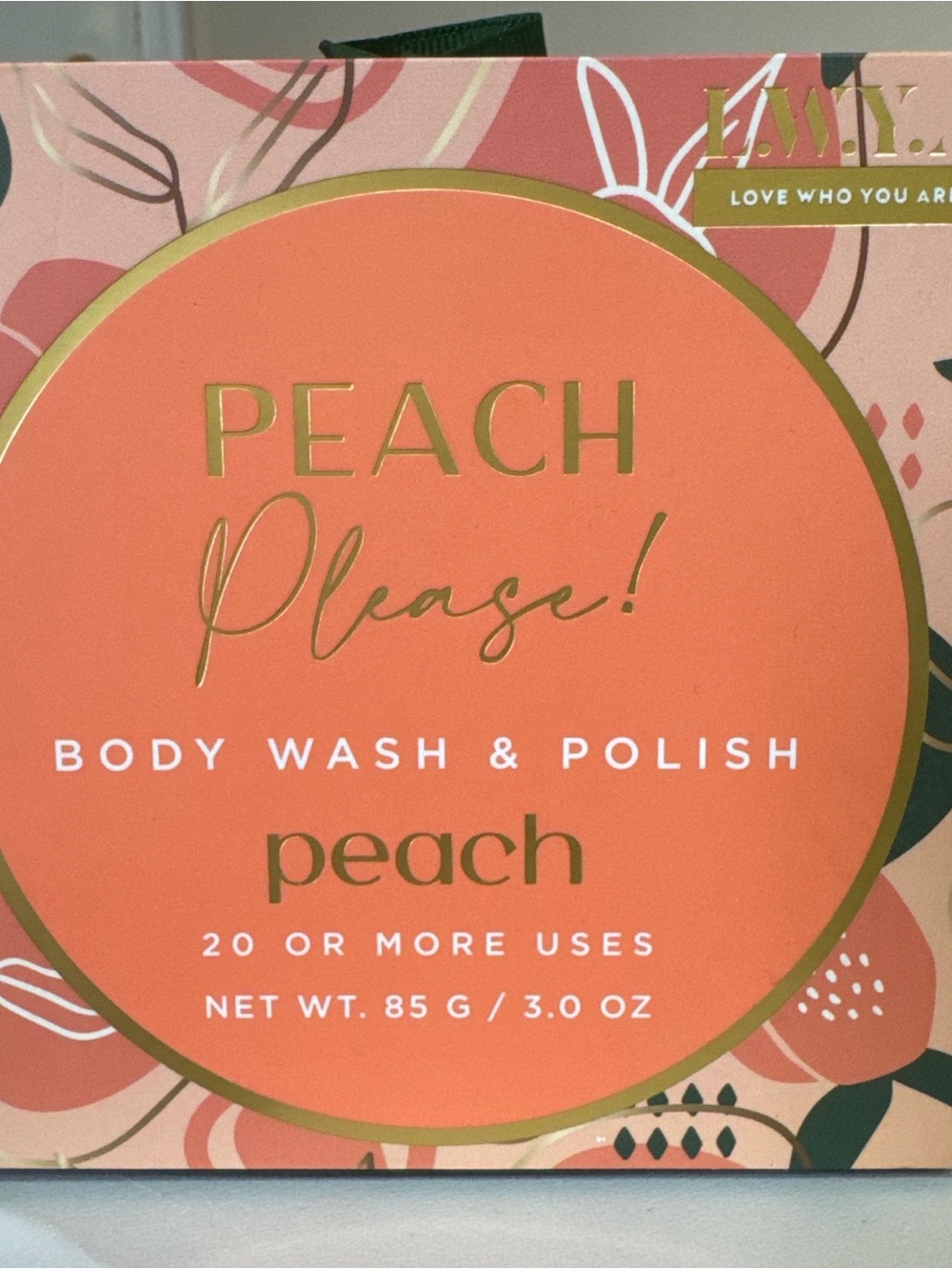 LWYA Peach Please! Peach Body Wash & Polish - Peach